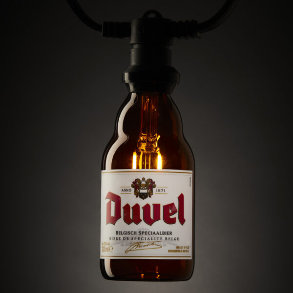Duvel bottle bulb